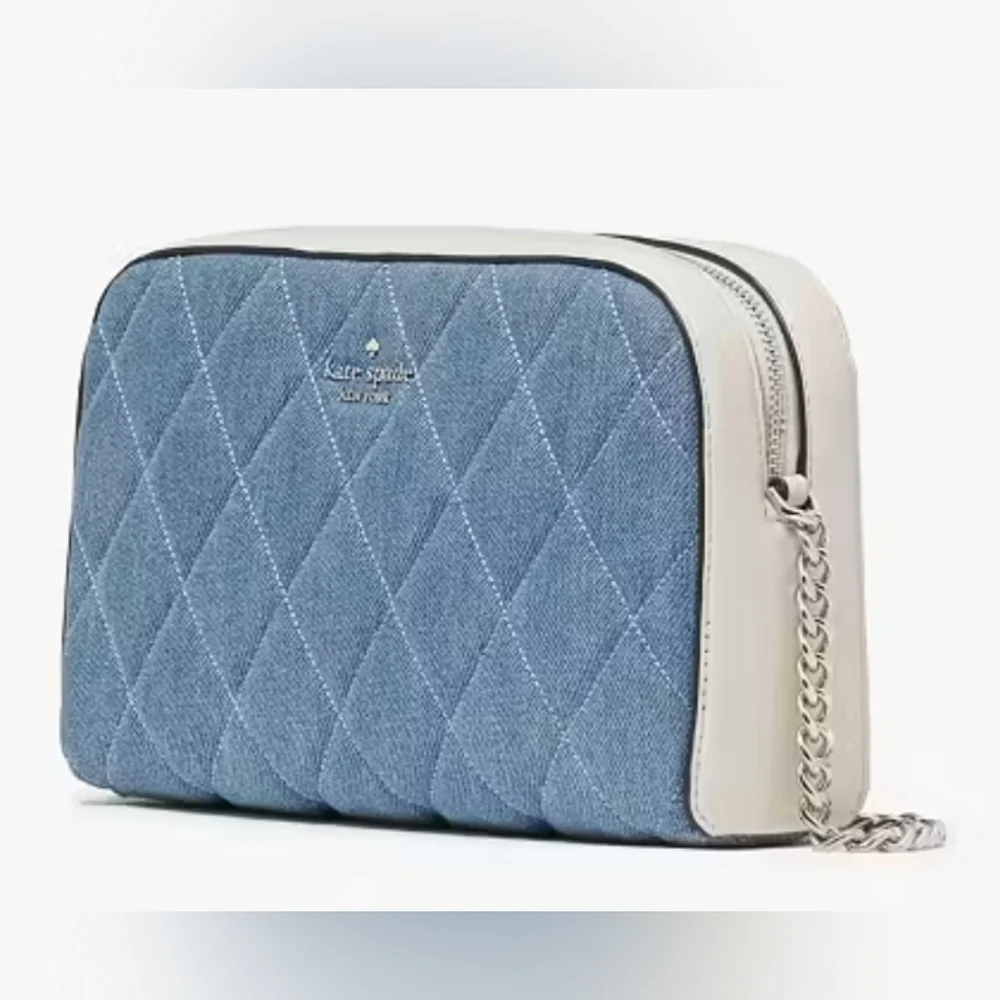 Kate spade Carey Denim mini camera bag retail  $359 NWT - Picture 3 of 5